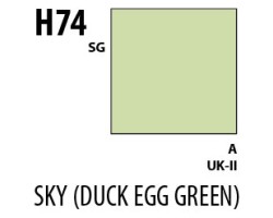 Mr Hobby Aqueous Hobby Colour H074 Sky (Duck Egg Green)